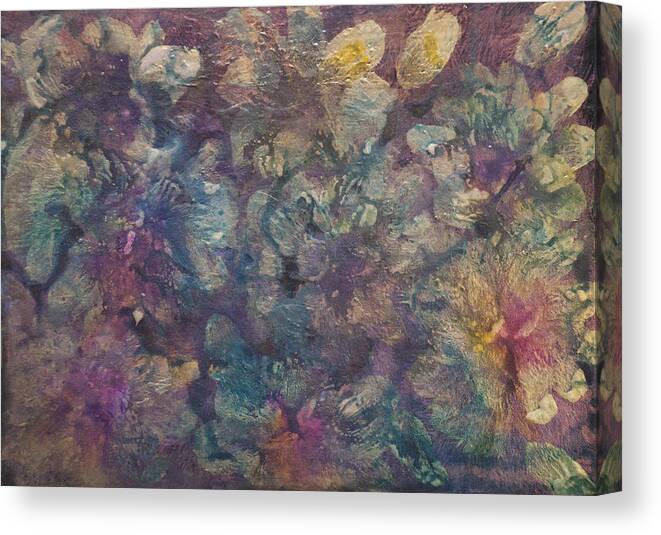 Mother Of Pearl Canvas Print featuring the painting Mother of Pearl by Don Wright