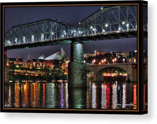 Chattanooga Canvas Print featuring the photograph My Chattanooga by Steven Lebron Langston