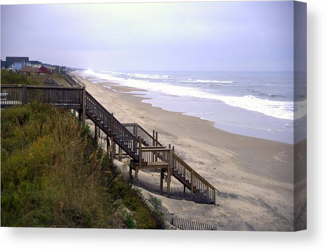 Beach Canvas Print featuring the photograph Outer Banks by Patrick Flynn
