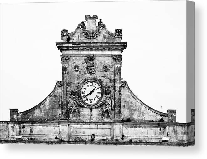 Architecture Canvas Print featuring the photograph Palazzo Municipale by Steven Myers