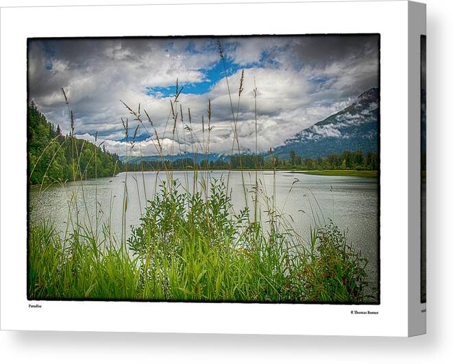 View Canvas Print featuring the photograph Paradise by R Thomas Berner