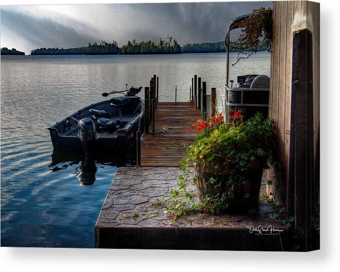 Minnesota Canvas Print featuring the photograph Patience by Hans Brakob