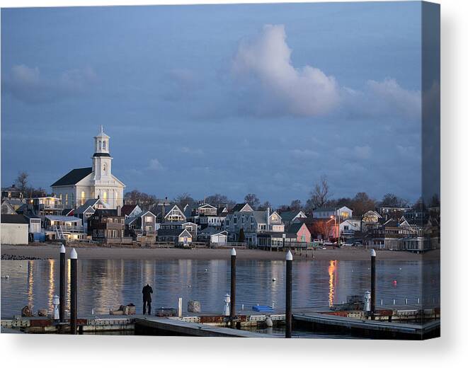 Provincetown Canvas Print featuring the photograph Photogenic by Ellen Koplow