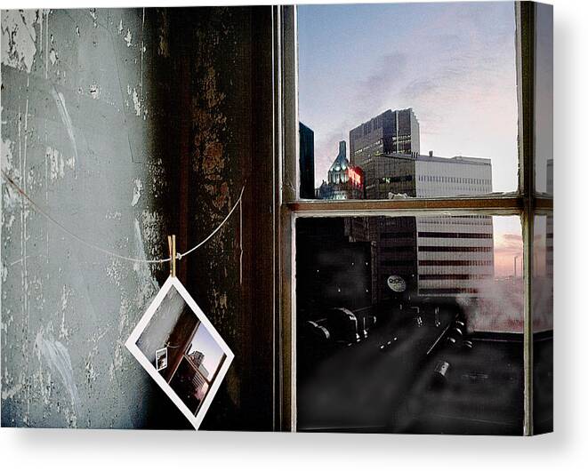 Window Canvas Print featuring the photograph Pre-Visualization by Peter J Sucy