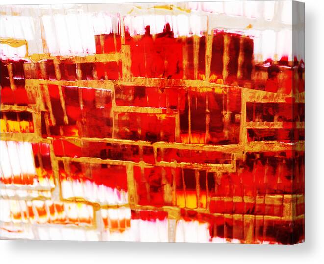  Canvas Print featuring the photograph Red by Jacqueline Doulis