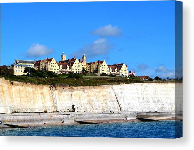 Roedean Canvas Print featuring the photograph Roedean School for Girls by Nina-Rosa Dudy