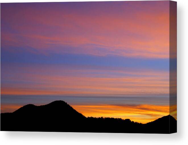 Colorado Canvas Print featuring the photograph Special Sunday Sunrise by Kristin Davidson