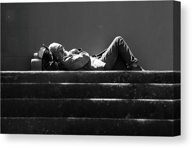 Stairs Canvas Print featuring the photograph Stairs to Heaven by J C
