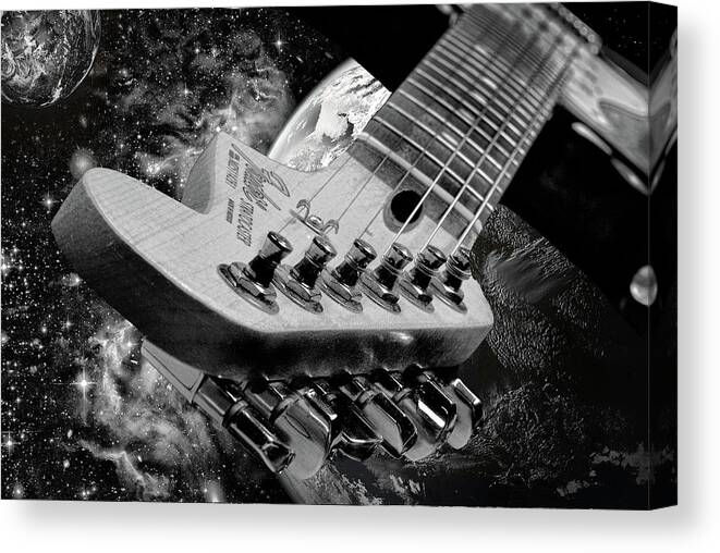 Surreal Canvas Print featuring the photograph Strat S Phere by Kevin Cable
