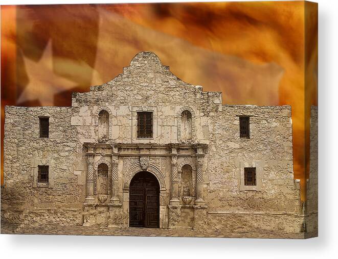Americana Canvas Print featuring the photograph Texas Pride by Scott Read