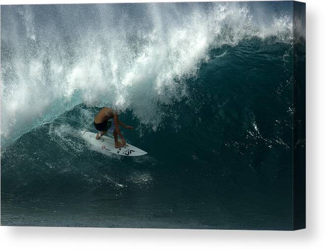 Surf Canvas Print featuring the photograph The Sweet Spot by Brad Scott