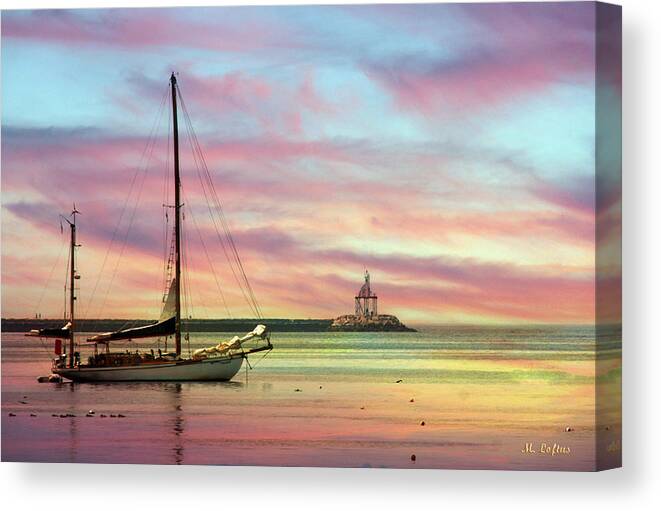 North Canvas Print featuring the photograph The View from Rocky Neck by Michele A Loftus