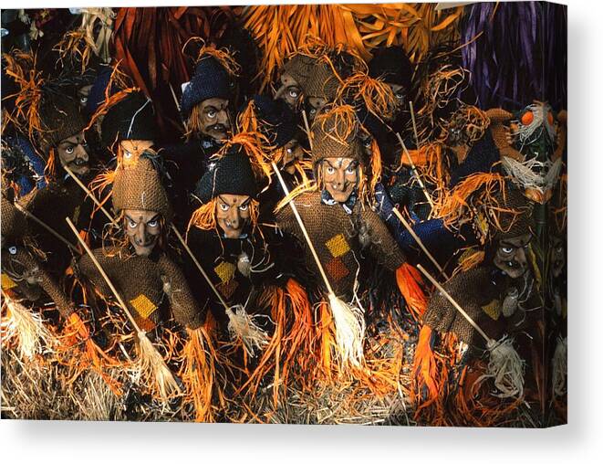  Canvas Print featuring the photograph There Be Witches by Rodney Lee Williams