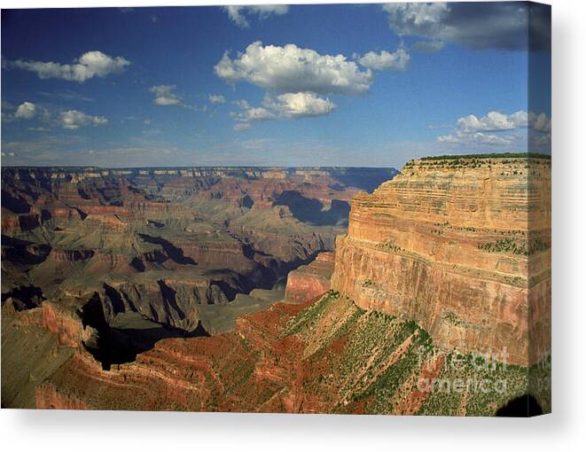 Grand Canyon Canvas Print featuring the photograph This is My Father's World by Kathy McClure
