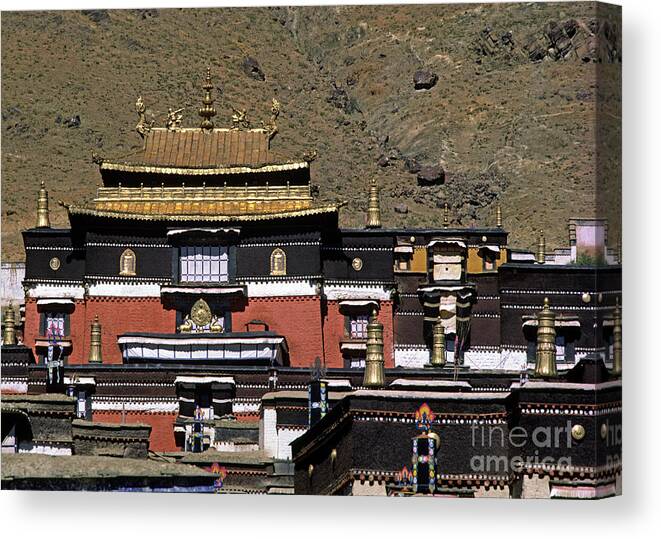 Travel Canvas Print featuring the photograph Tibet_110-6 by Craig Lovell