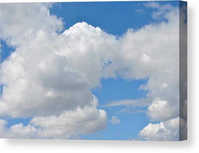 Clouds Canvas Print featuring the photograph To You by Evelina Popilian