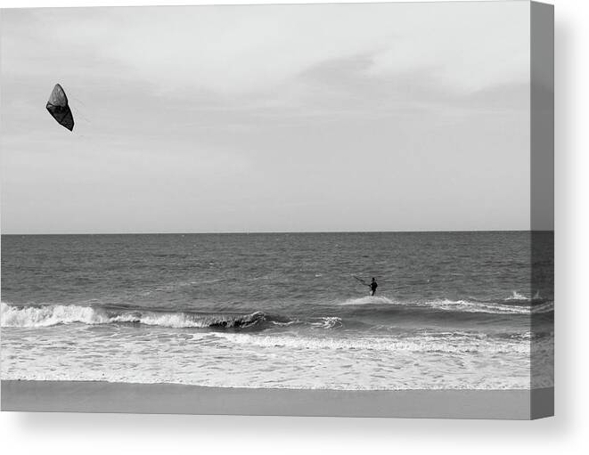 Sport Canvas Print featuring the photograph Water Sport by Cesar Vieira