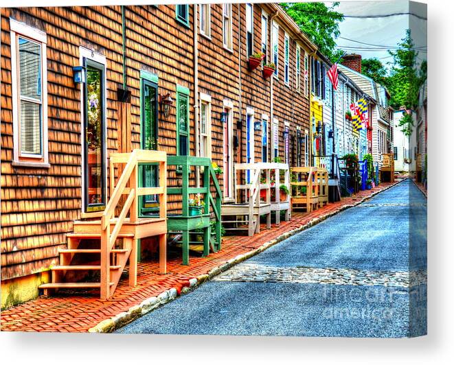 Annapolis Canvas Print featuring the photograph Welcome to Annapolis by Debbi Granruth