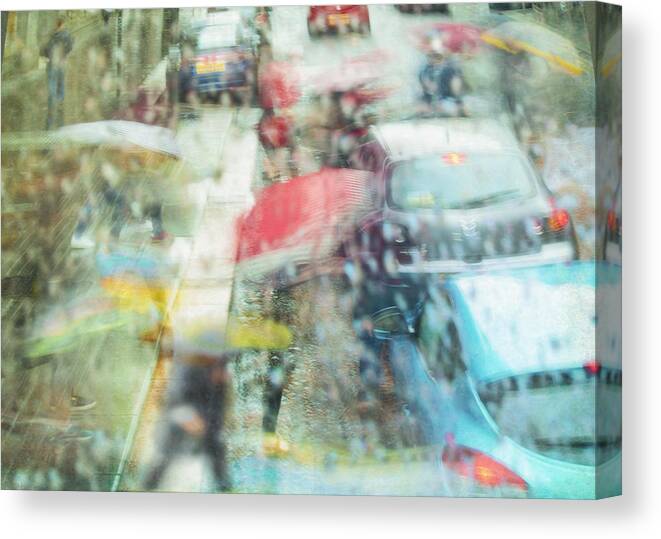 Glasgow Canvas Print featuring the photograph Wet Dreams by Hal Halli