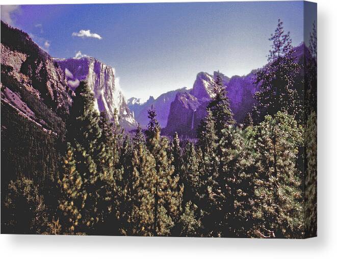 Yosemite Canvas Print featuring the photograph Yosemite Valley by Ron Swonger