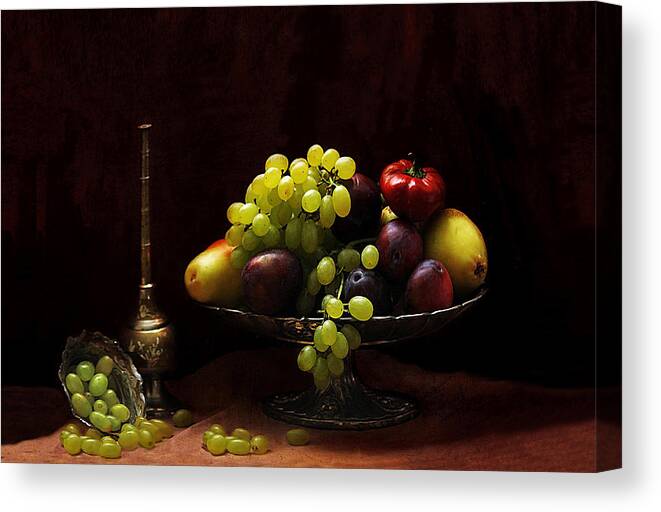 Still Life Canvas Print featuring the photograph Still Life #1 by Emine Basa