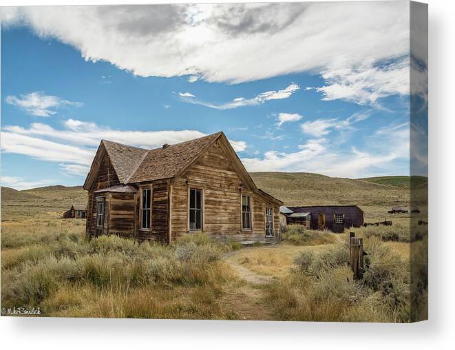 Bodie Canvas Print featuring the photograph Bodie California #2 by Mike Ronnebeck