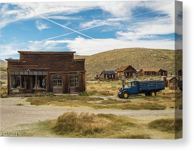 Bodie Canvas Print featuring the photograph Bodie California #5 by Mike Ronnebeck