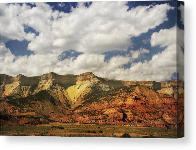 Scenics Canvas Print featuring the photograph Colorado Mountains by Moosebitedesign