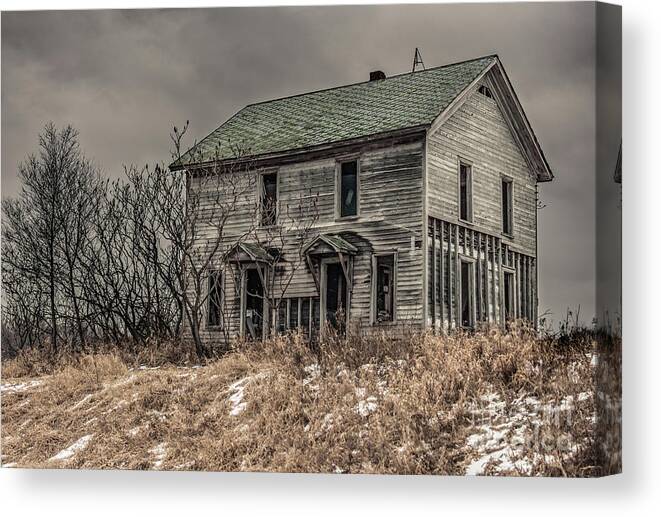 Creepy Canvas Print featuring the photograph Creepy Cool by Amfmgirl Photography