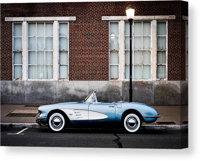 Car Canvas Print featuring the photograph Cruise Night by Kevin Plant