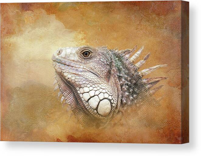 Photography Canvas Print featuring the digital art From the Deep by Terry Davis
