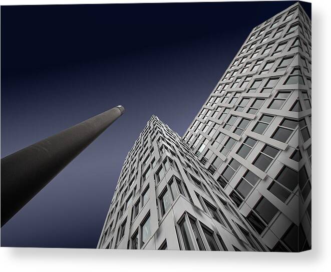 Perspective Canvas Print featuring the photograph Inclined by Kamera