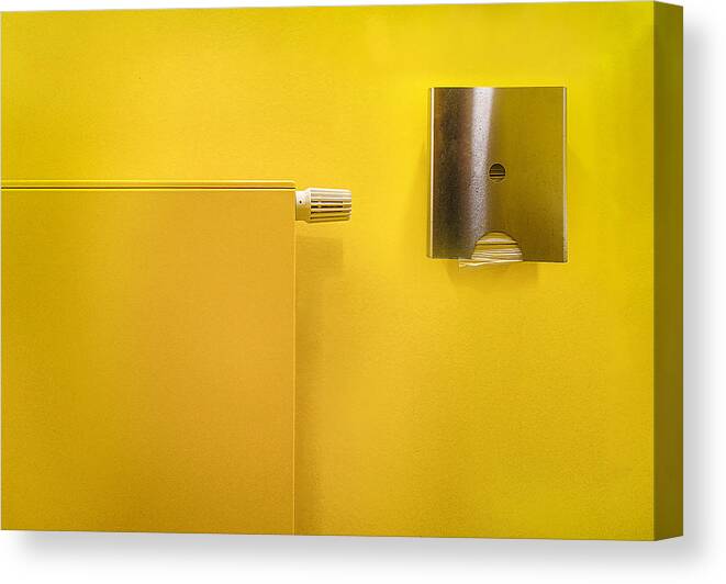 Towel Canvas Print featuring the photograph Mellow Yellow by Stephan Rckert