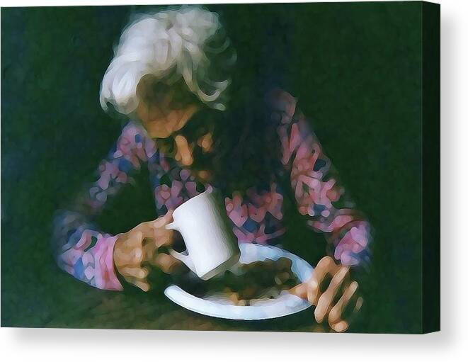 Mother Canvas Print featuring the photograph Memories Of Mama by Cynthia Guinn