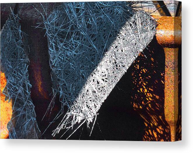 Rust Scapes #4 Canvas Print featuring the photograph Rust Scapes #4 by Jessica Levant
