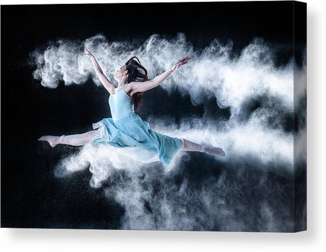 Ballet Canvas Print featuring the photograph Sikaat Pak Haji..!! by Yudhistira Yogasara