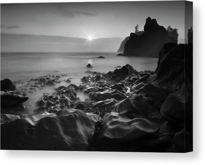 Sunset At Ruby Beach
Photography Canvas Print featuring the photograph Sunset At Ruby Beach by Moises Levy