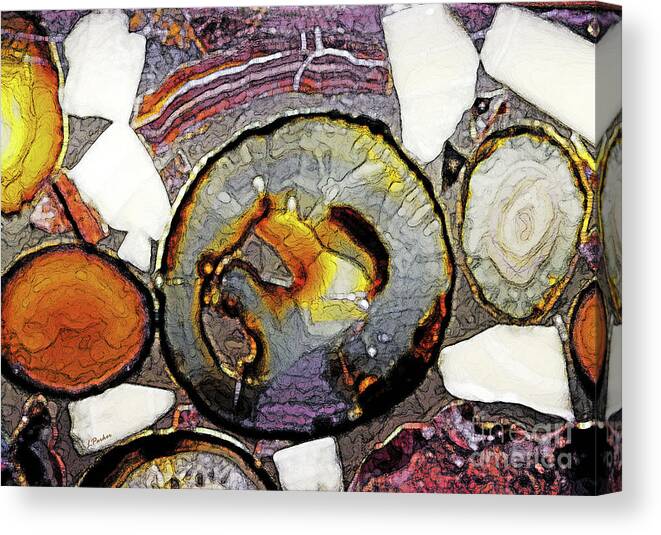 Modern Canvas Print featuring the photograph The Core of Life by Linda Parker