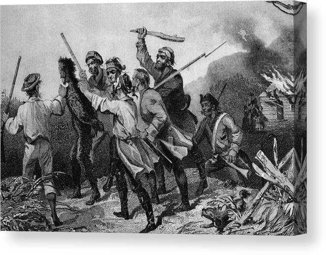 Rifle Canvas Print featuring the photograph Whiskey Rebellion by Kean Collection