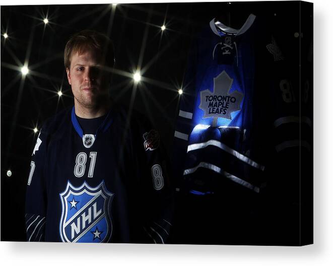 Raleigh Canvas Print featuring the photograph 58th NHL All-Star Game - Portraits #1 by Bruce Bennett