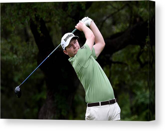 Valero Texas Open Canvas Print featuring the photograph Valero Texas Open - Round One #1 by Steve Dykes