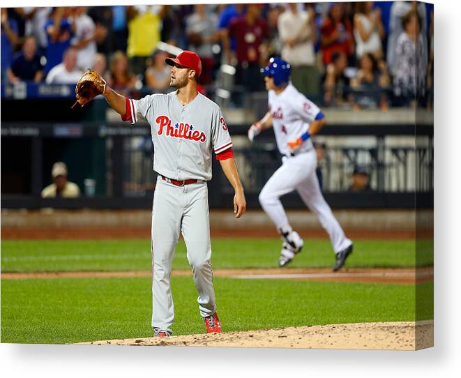 People Canvas Print featuring the photograph Wilmer Flores #1 by Jim McIsaac