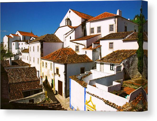  Canvas Print featuring the photograph Portugal #14 by Claude Taylor