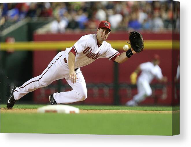 Catching Canvas Print featuring the photograph Paul Goldschmidt by Christian Petersen