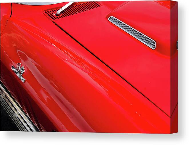 Automobiles Canvas Print featuring the photograph 427 Turbo-Jet by John Schneider