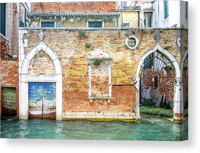 Venice Canvas Print featuring the photograph Aging Venice by Marla Brown