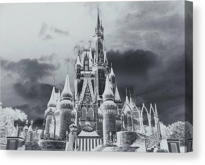 North Canvas Print featuring the photograph Cinderella Castle by Juergen Weiss