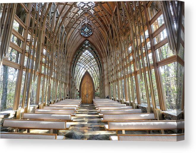  Canvas Print featuring the photograph Cooper Chapel by William Rainey