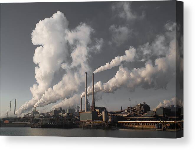 Climate Canvas Print featuring the photograph Environmental Problem by Rmitsch