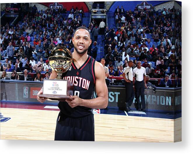 Event Canvas Print featuring the photograph Eric Gordon by Nathaniel S. Butler